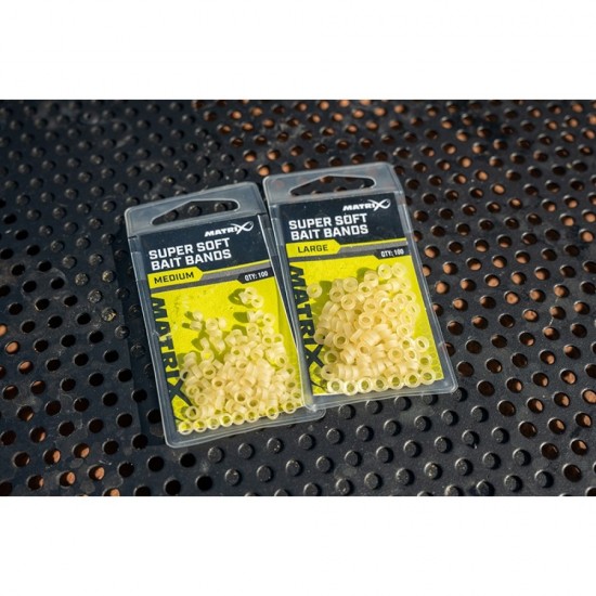 Banda Pelete Matrix - Super Soft Bait Bands Large